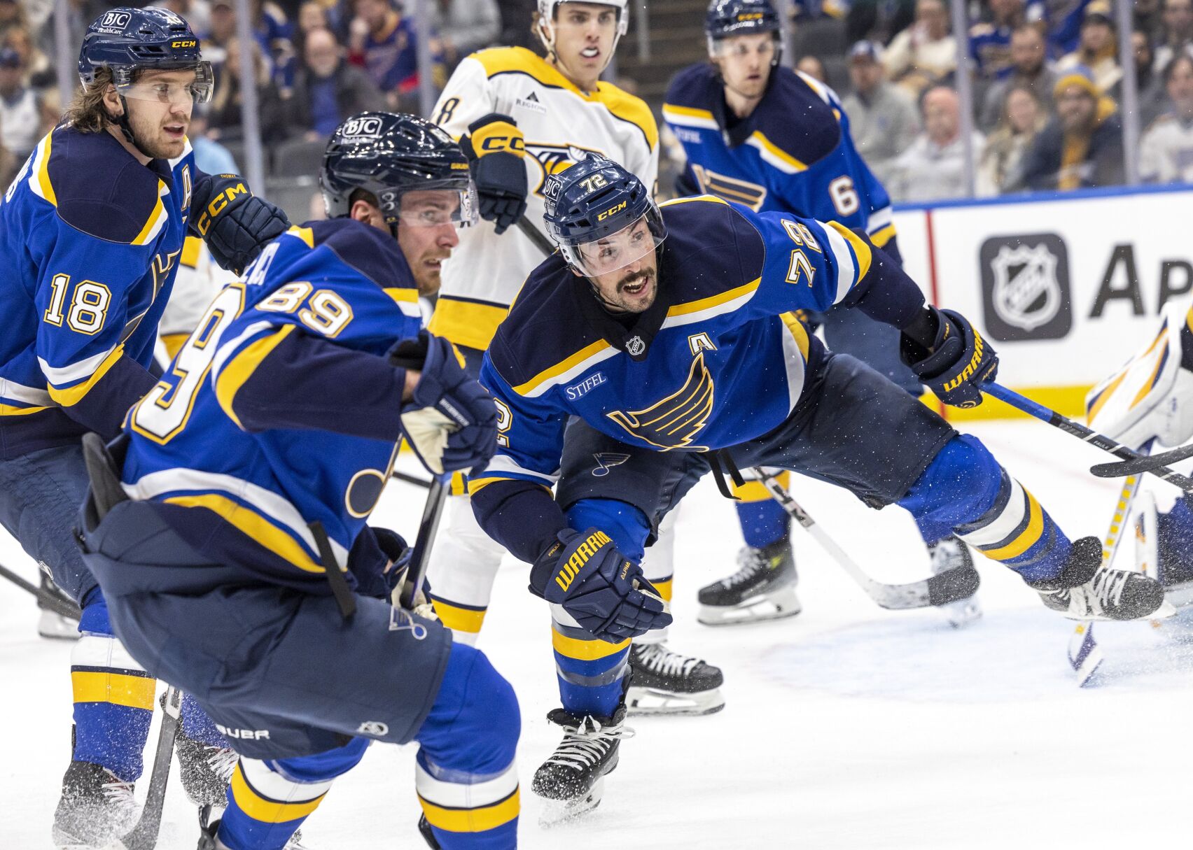 St. Louis Blues vs Nashville Predators